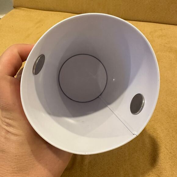 Mary Engelbreit Tin Metal Pail Bucket Container Happy Day Planter Gardener - Picture 4 of 6